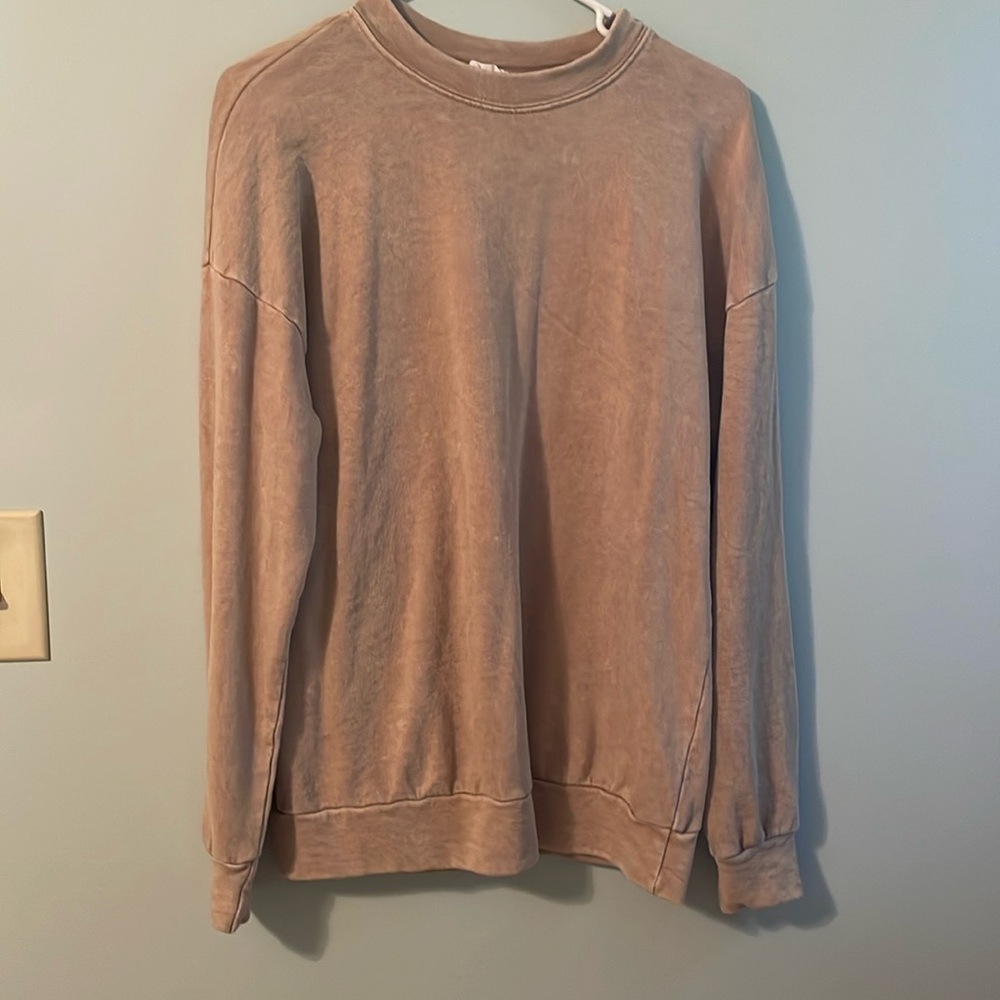 Peony Pastels Light Sweatshirt Sweater Size S